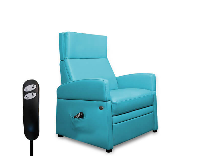 XXL-Reha-Sessel / Sessel-für Senioren mit höherem Koerpergewicht. Mit mit elektrischer Aufstehhilfe