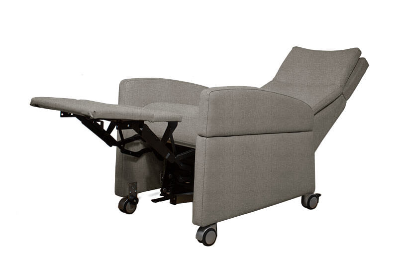 vVIANDOpflege® - Pflegesessel mit Liegefunktion / Herz-Waage-Lage
