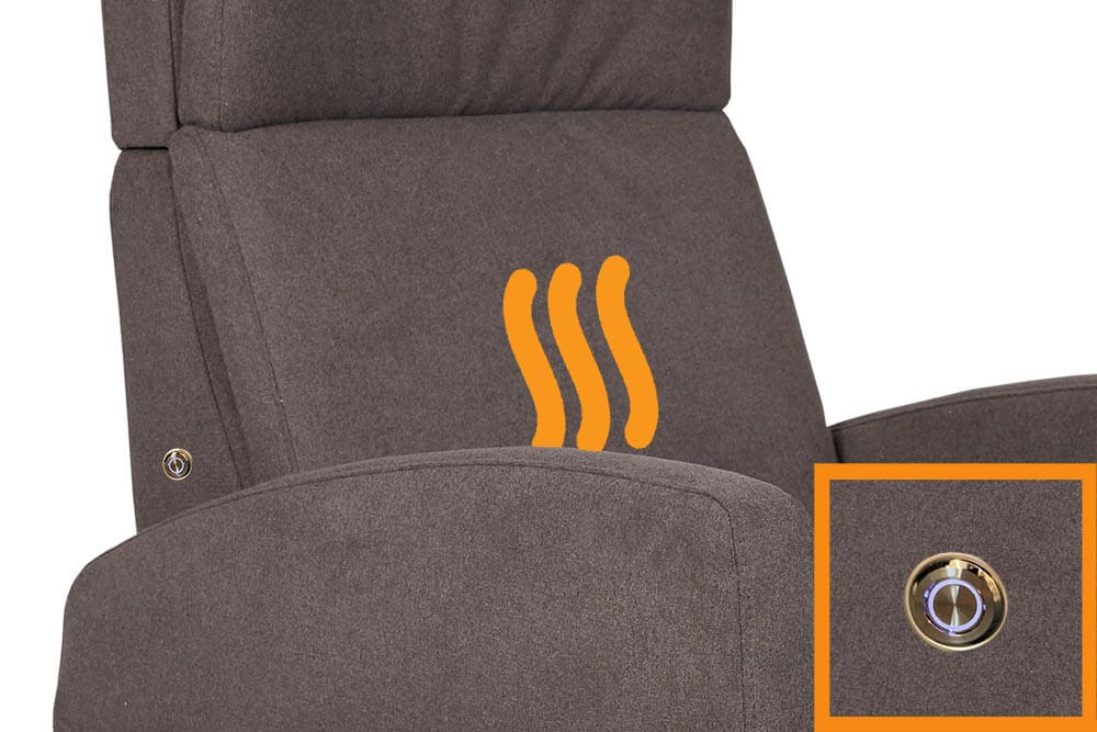 Wärmesystem im Rückenbereich