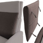 Multifunktions-Keilkissen XL mit Schlaufen zur Befestigung am Pflegesessel