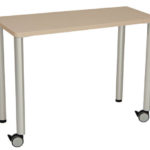 Mobiler Tisch in 125x45 cm