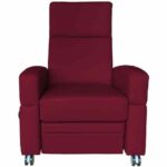 höhenverstellbare-Sitzfläche beim Liftsessel Hebesessel in Sitzposition für Pflege